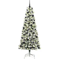 vidaXL Selma (mit LEDs und schwarzen Bällen)