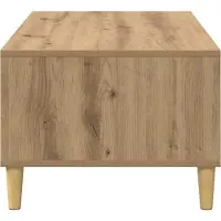 vidaXL Couchtisch Artisan-Eiche 90 x 50 x 26,5 cm Holzwerkstoff