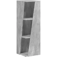 vidaXL Seitenregal Beton Grau 33 x 32 x 100,5 cm Holzwerkstoff