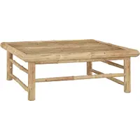 vidaXL Gartentisch 65x65x30 cm Bambus