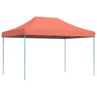 vidaXL Party-Zelt Terrakotta 279 x 410 x 315 cm Oxford-Stoff