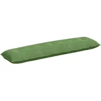 vidaXL Rückenkissen Hellgrün 200 x 50 cm Cordstoff