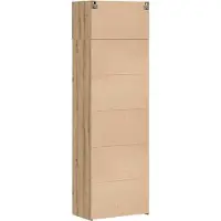 vidaXL Aufbewahrungsschrank 2 stk. Artisan-Eiche 70 x 42,5 x 225 cm