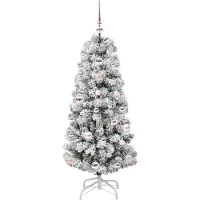 vidaXL Selma (mit LEDs und pinken Kugeln)