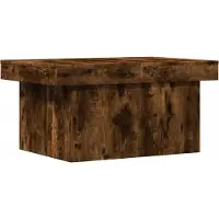 vidaXL Couchtisch Räuchereiche 100x55x40 cm Holzwerkstoff