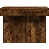 vidaXL Couchtisch Räuchereiche 100x55x40 cm Holzwerkstoff