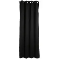 Atmosphera Verdunkelungsvorhang Schwarz 140x260