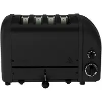 Dualit Classic 4er-Toaster Stealth