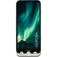 Doro Aurora A30, 15,5 cm (6.1"), 6 GB, 128 GB, 50 MP, Android 14, Schwarz, Weiß