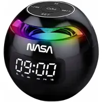 Nasa Wecker und Bluetooth-Lautsprecher mit LED-Licht