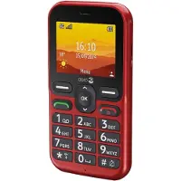 Doro Leva L10, Balken, Single SIM, 6,1 cm (2.4"), 2 MP, 1150 mAh, Rot