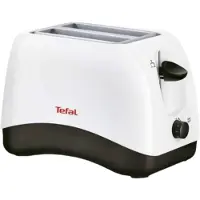 Tefal TT130130, 2 Scheibe(n), Weiß, Kunststoff, 850 W