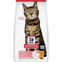 Hill's Pet Nutrition Adult Light mit Huhn Katzenfutter | 10 kg