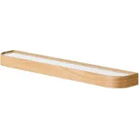 Audo Copenhagen Epoch Wandregal, hellbraun, 118 cm, Holz, Haken - Audo , Epoch, Holz, für Wohnzimmer, Holz, Design