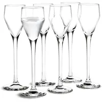 Holmegaard Perfektion Schnapsglas klar 55 cl 6 Stück
