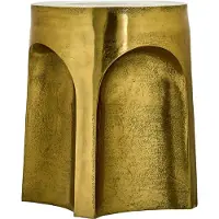 House Doctor Riga Beistelltisch Antikgold