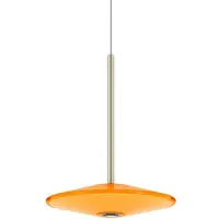 Loom Design Solene Pendelleuchte Orange - , dimmbar, Orange, für Wohnzimmer, Glas, Modern