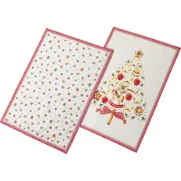 Villeroy & Boch Geschirrtuch "Küchentücher Winter Bakery Delight 31 x 25 cm 2er Set bunt"