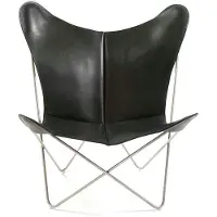 OX Denmarq TRIFOLIUM Chair - Premiumsessel Edelstahl Schwarz