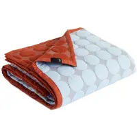 HAY - Mega Dot Tagesdecke - B260 x L260 cm - Hellblau