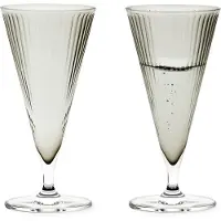 Rosendahl - Grand Cru Nouveau Champagnerglas, 20 cl, smoke (2er-Set)