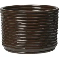 Ferm Living Blumentopf Corduroy Carob Brown