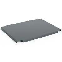 HAY Deckel Colour Crate Lid Metal Medium Charcoal