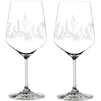 Nachtmann Tattoo, Weingläser-Set, Becherglas, Glas, Transparent, Muster, 22,5 cm