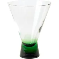 Broste Copenhagen Konus Cocktailgläser 20cl grün 6er-Set