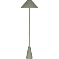 Globen Lighting Cannes Stehleuchte grün Metall 140 cm - , Cannes, Grün, für Wohnzimmer, Metall, Design