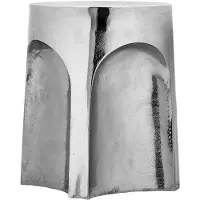 House Doctor Riga Beistelltisch silber