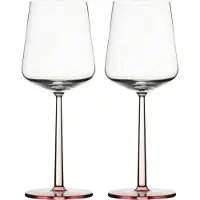 Iittala - Essence Rotweinglas 45 cl Rose, 2er Set
