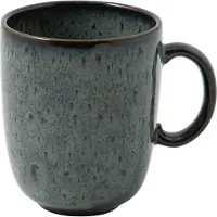 Villeroy & Boch Becher "Becher mit Henkel Lave 400 ml", grau (gris), 1 tlg., Steingut, LIKE. BY , Trinkgefäße, Becher