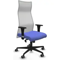 Piqueras Y Crespo Bürostuhl B1C036G Hellblau
