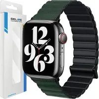 Beline pasek Apple Watch Magnetic Pro 38/40/41mm czarno/zielony black/green box