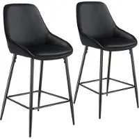 TecTake Thekenstuhl Siera 49 x 54 x 100 cm, Belastbarkeit 120 kg