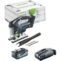 Festool CARVEX PSBC 420 EB-Basic Akku Pendelstichsäge 18 V 120 mm Brushless + 1x Akku 8,0 Ah + Schnellladegerät + Systainer