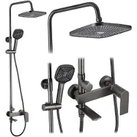 REA Duschgarnitur Storm Titanium