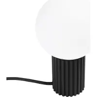 Sollux Tischlampe HALO schwarz 1xG9 8W Aluminium/Glas 19x12x12cm