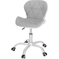 Springos Bürostuhl Ergonomisch Gepolstert Schreibtischstuhl Höhenverstellbar mit Rollen Drehstuhl bis 120 kg Gesteppt