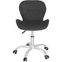 Springos Bürostuhl Ergonomisch Gepolstert Schreibtischstuhl Höhenverstellbar mit Rollen Drehstuhl bis 120 kg Gesteppt