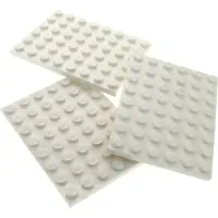 LEGO 3x Bau Platte 6x8 weiß Basic Grundplatte Star Wars 75098 10177 303601 3036