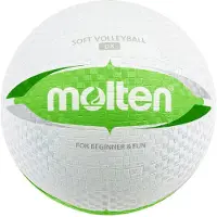 Molten - "Deluxe" Weich Volleyball PP2275 (Einheitsgröße) (Weiß)