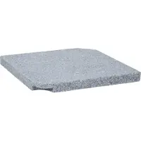 Siena Garden Schirmständer Ennio Platte 22,5kg light grey