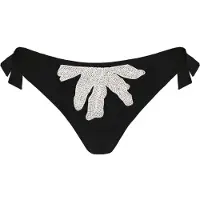 Barts Bikini Hose Damen Zimbra Cheeky Bum Side Ties Black-Größe 38