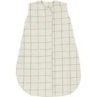 Nobodinoz - L1N0 Baby Schlafsack, 0-6 Monate, charcoal grid (light)