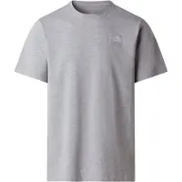 The North Face T-Shirt Herren Evolution Simple Dome Regular SS Tee TNF Pale Grey Heather-L