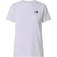 The North Face T-Shirt Damen Evolution Simple Dome Slim SS Tee TNF White-L