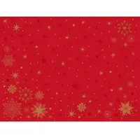 Duni GmbH Bio-Dunicel Servietten 30x40 cm, rot, ideal für Stargazing Events | Packung (100 Stück)
