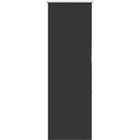 vidaXL Verdunkelungsrollo Schwarz 45x175 cm Stoffbreite 40,7 cm